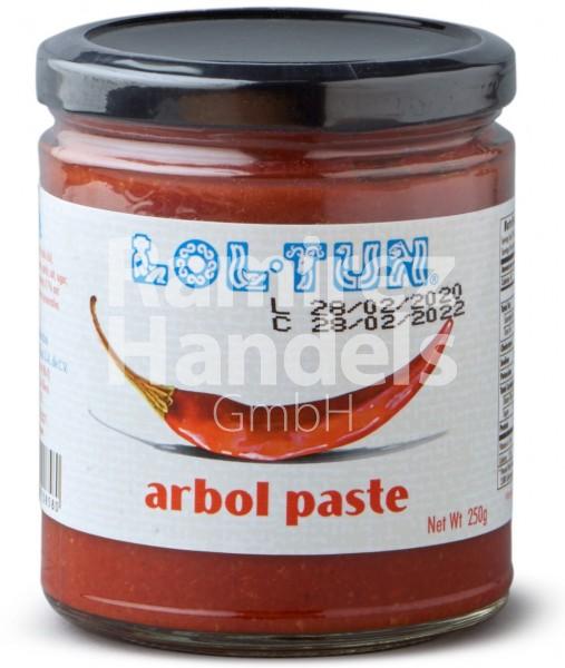 Chile de Arbol en Pasta Lol Tun 250 g