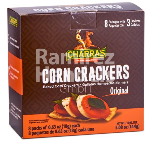 Tostadas Corn Crackers CHARRAS 132 g