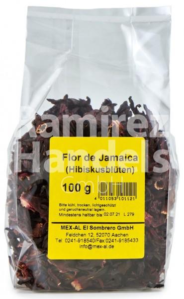 Jamaica hibiscus flowers dried MEXAL 100 g (EXP 26 SEP 2024)