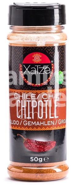 Chili Chipotle Molido XATZE 50 g (CAD 04 ABR 2024)