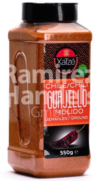Chili guajillo ground XATZE 550 g