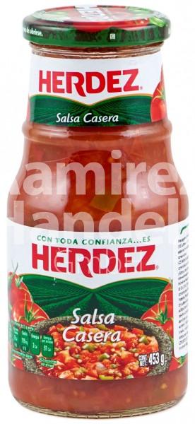 Salsa Casera Herdez 453 g Glas (MHD 01 APR 2024)
