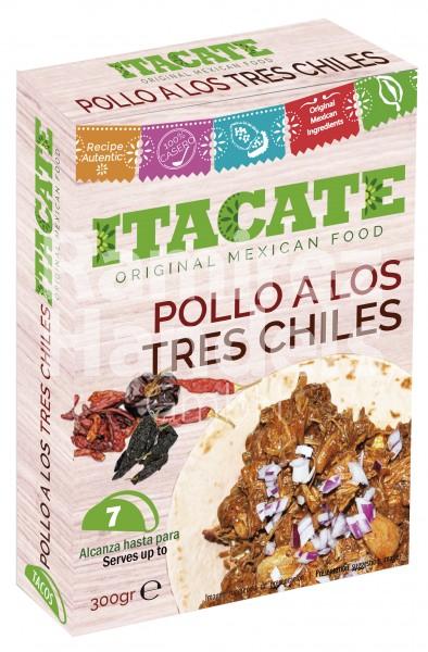 Pollo a los Tres Chiles Itacate 300 g (CAD 01 ABR 2025)