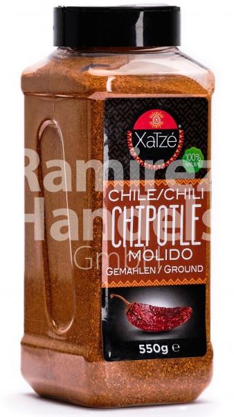 Chili Chipotle gemahlen XATZE 550 g