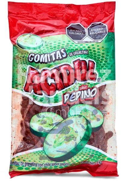 Gomitas sabor Pepino con Chile ACIDUL 1 kg (CAD 13 MARZ 2024)
