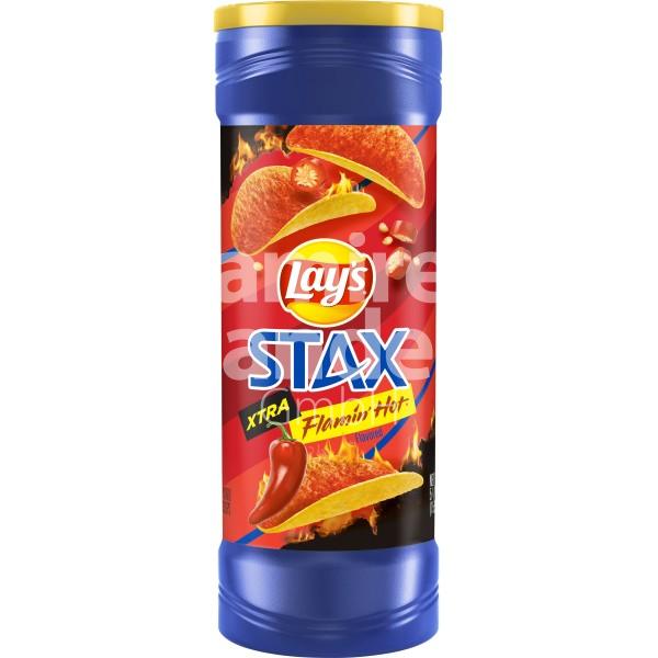 Lay''s Stax Xtra Flamin Hot 155 g (EXP 02 JUL 2024)