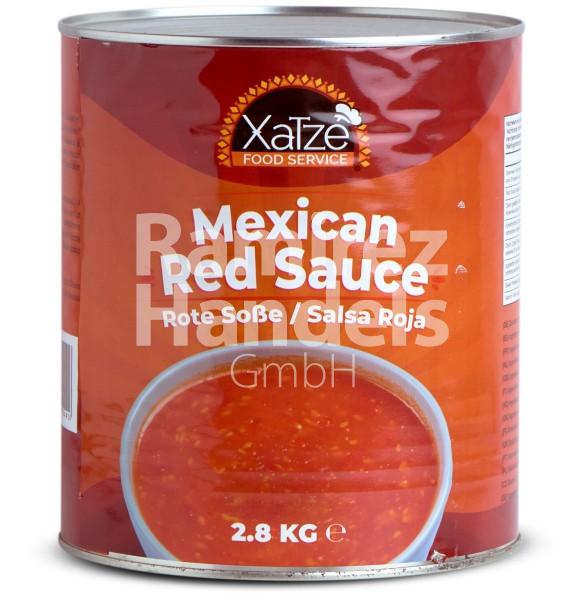 Salsa Mexicana ROJA XATZE 2,8 kg (EXP 23 NOV 2025)