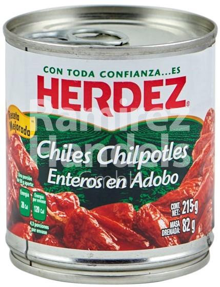Chili Chipotles in Adobo Herdez - mariniert 215 g (MHD 01 NOV 2023)