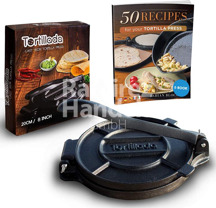 Comal / Tortilla Cast Iron Pan from Tortillada 26cm