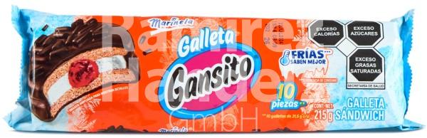GANSITO Cookies Marinela 215 g (EXP 02 JUL 2024)