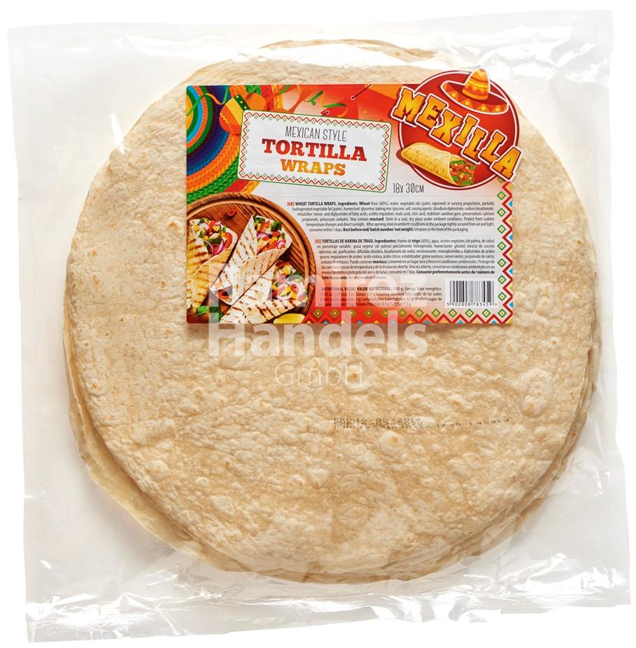 Weizentortillas Mexilla 30 cm Burrito (18 St.) (MHD 09 SEP 2021 ...