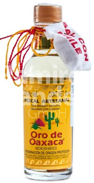 Mezcal Artesanal ORO DE OAXACA 40% Vol. Alk. 50 ml