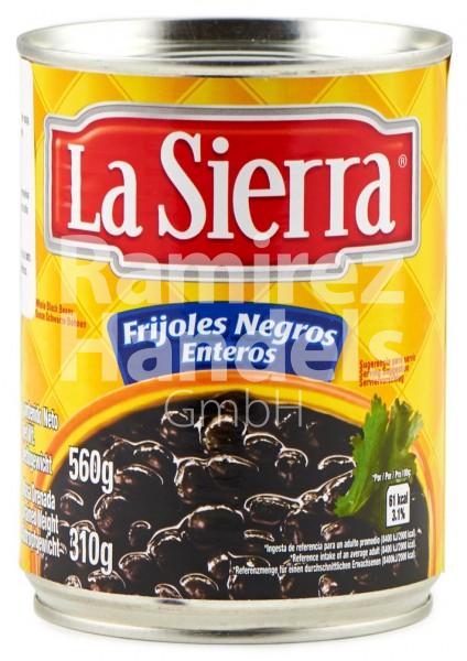 Frijoles whole black beans LA SIERRA 560 g