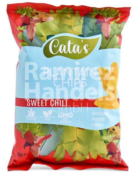 Plantain Chips Cata''s - Sweet Chili 95 g [EXP 14 JUN 2024]