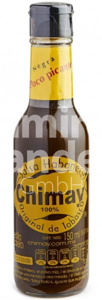 Black Habanero sauce slightly hot (NEGRA) CHIMAY 150 ml (EXP 08 JAN 2024)