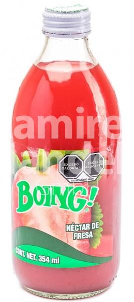 BOING Strawberry (Fresa) 354 ml Glass (EXP 06 MAY 2023)