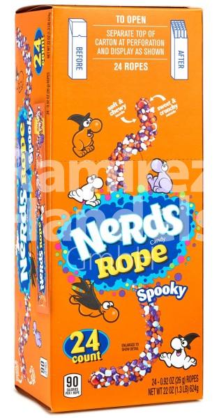Nerds Candy Rope SPOOKY 24 St. je 26 g (EXP 01 JUN 2024)