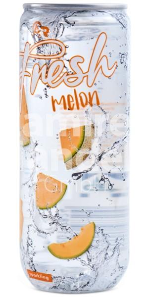 Fresh Drink MELON Sparkling 330 ml (MHD 08 AUG 2024)