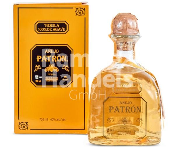 Tequila Patron Anejo 100 % Agave 40 % Vol. 700 ml