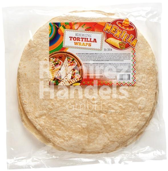 Wheat tortillas Mexilla 30 cm Burrito (18 St.) (EXP 02 JUN 2024)