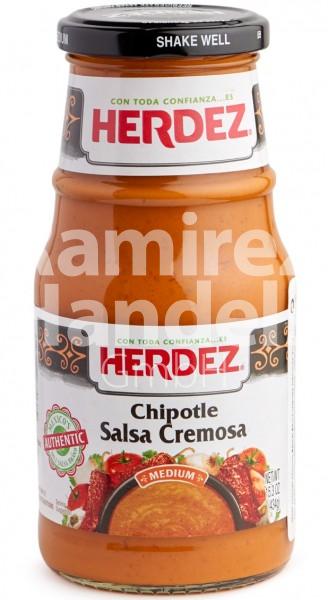 Salsa Chipotle CREMIG Herdez 434 g (MHD 01 JAN 2025)