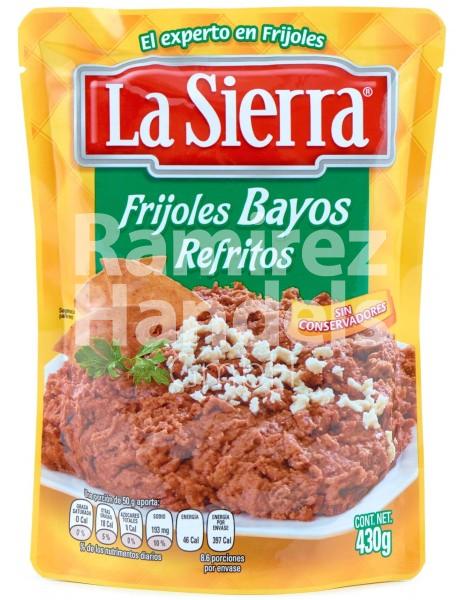 Refried Bayo Beans LA SIERRA 430 g Pouch [EXP 22 SEP 2025]