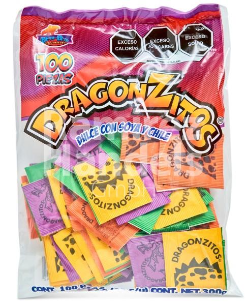 Mexican candy - Dragonzitos 3 g (100 pcs.) (EXP 30 DEC 2024)