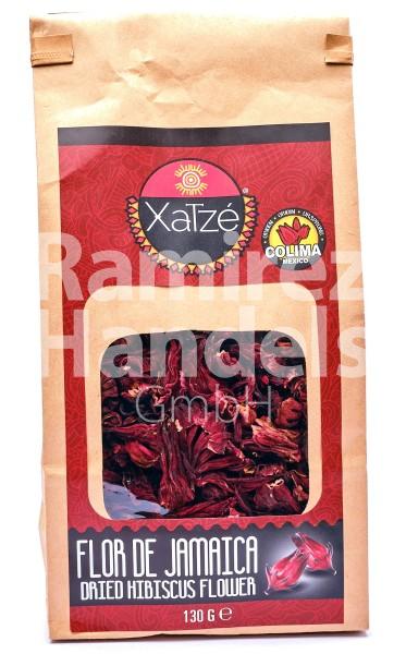 Jamaica hibiscus flowers dried XATZE 130 g (EXP 12 JUL 2022)
