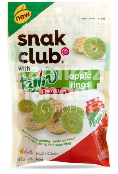 Snack Club Apple rings Tajin 142 g [EXP 06 JUL 2024]