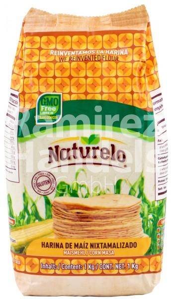 Maismehl für Tortillas Naturelo 1 kg (MHD 19 JAN 2023)