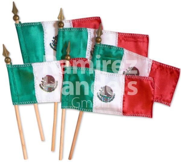 Mini banderitas de Mexico 7 x 12 cm (5 PACK) MINI