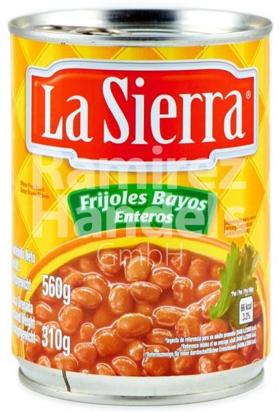 Frijoles ganze helle Bohnen La Sierra 560 g (MHD 22 SEP 2023)