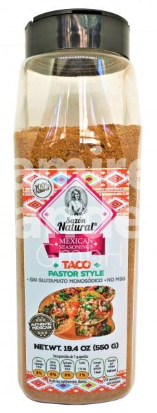 Condimento Mexicano para Tacos - Pastor Sazon Natural 550 g (CAD 06 JUN 2025)
