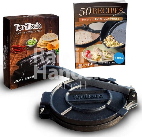 Tortilla press cast iron TORTILLADA 20 cm