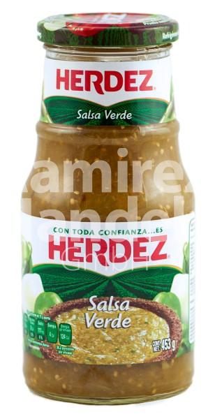 Salsa Verde Herdez 453 g Glas (MHD 01 JUL 2024)