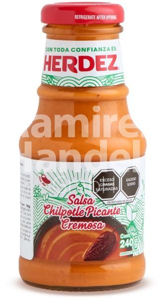 Salsa Chipotle CREMIG Herdez 240 g (MHD 01 OKT 2023)