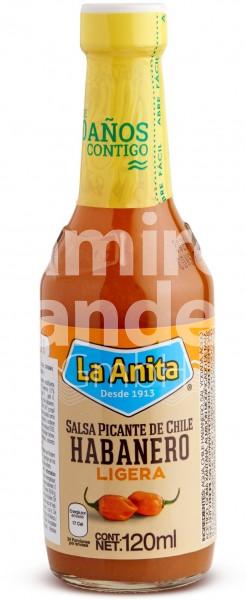 Mild habanero sauce - Ligera LA ANITA 120 ml (EXP 01 APR 2026)