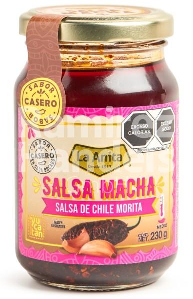 Salsa Macha de CHILE MORITA La Anita 230 g (CAD 01 MAY 2024)
