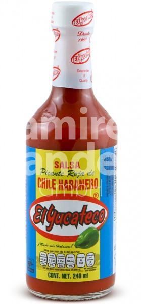 Salsa Habanera Roja El Yucateco 240 ml (CAD 12 SEP 2024)