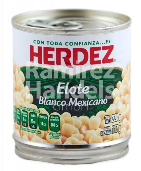 Elote Blanco Mexicano HERDEZ 220 g (MHD 01 JAN 2025)