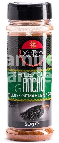 Chile Ancho Molido XATZE 50 g (CAD 12 DIC 2023)