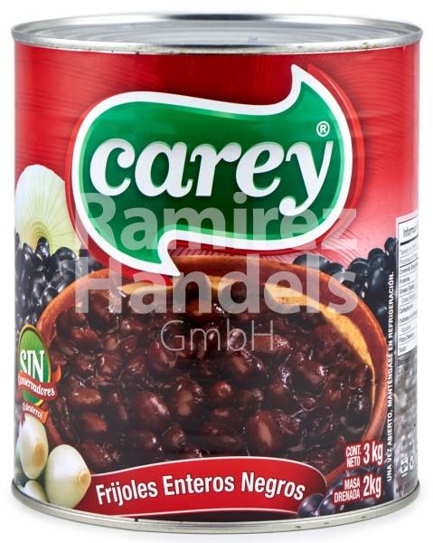 Frijoles ganze schwarze Bohnen Carey 3 kg (MHD 12 JAN 2026)