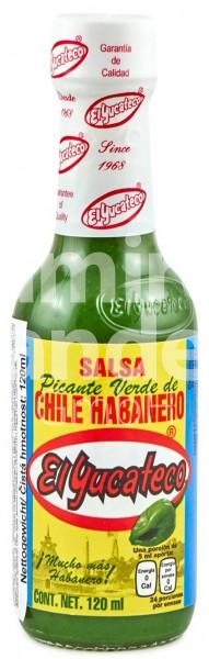 Salsa Habanera Verde El Yucateco 120 ml