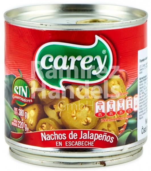 Jalapeño nacho slices CAREY 380 g (EXP 03 SEP 2025)