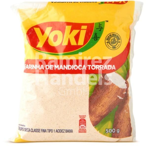 Roasted sassava flour Farinha de Mandioca Torrada YOKI 500 g (EXP 18 JUL 2024)