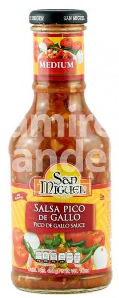 Salsa Pico de Gallo San Miguel 480 g (MHD 31 AUG 2026)