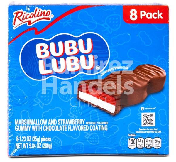 Bubu Lubu RICOLINO Display 8 pcs. 35 g each [EXP 08 MAY 2024]