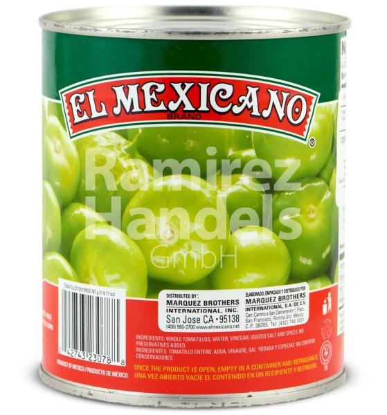 Tomates verdes - Tomatillos El Mexicano 767 g (CAD 13 ABR 2023)