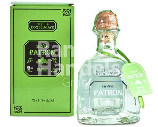 Tequila Patron Silver 100 % Agave 40 % Vol. Alc. 700 ml