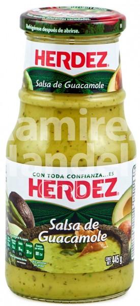 Salsa Guacamole Herdez 445 g (CAD 01 ENE 2023)